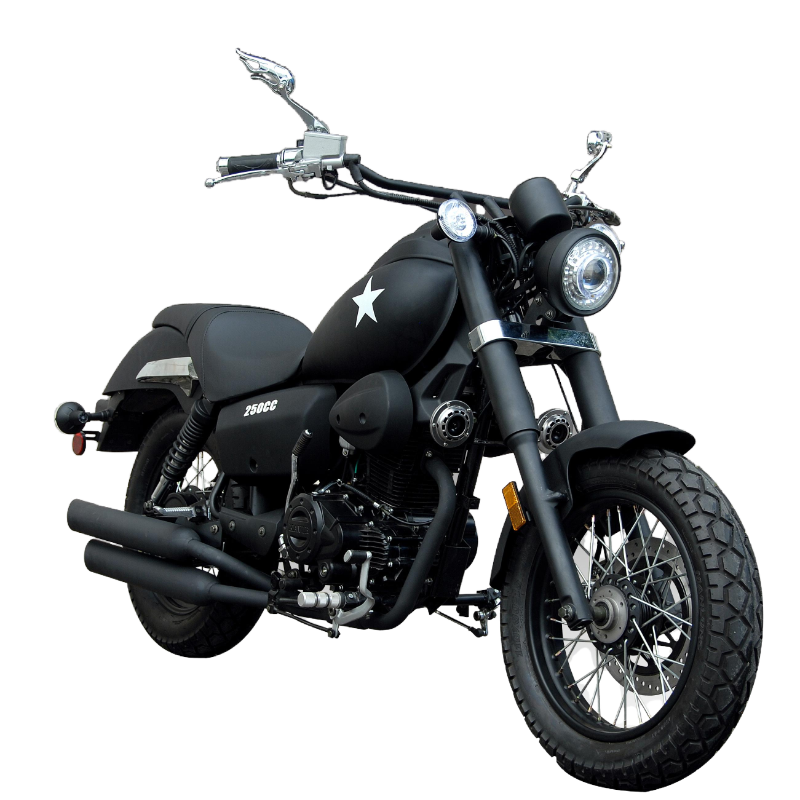 High quality 250cc 300cc gasoline cruiser motorcycle water cooling motorcycle for sale